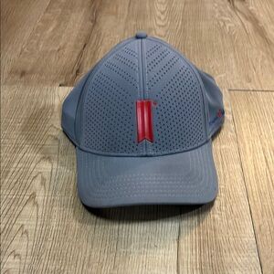 Gray Michelob Ultra hat with Red Logo